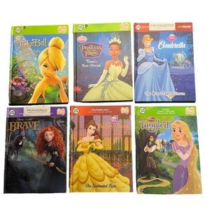 Leap Frog Tag Book lot for laurenbpeach90 princesses nemo lot of 7